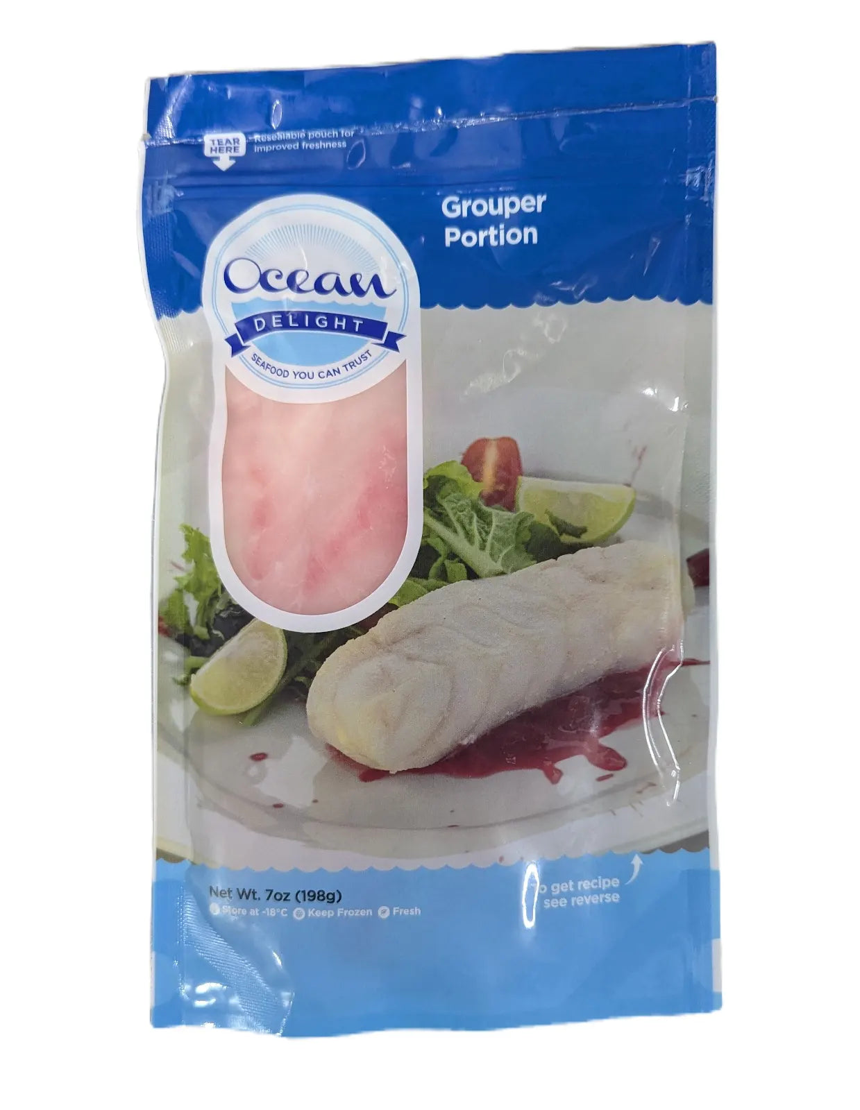 Ocean Delight Grouper 8oz