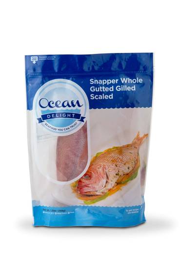 Red Snapper - Whole - Ocean Delight (3 Whole fish)