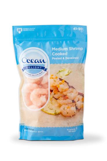 Shrimp 41-50 Cooked- Ocean Delight